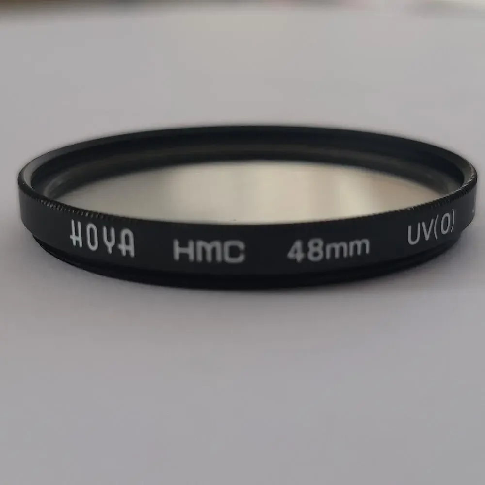 Hoya HMC UV(O) 48mm UV Filter Black Made In Japan Camera Digital Lens Protector